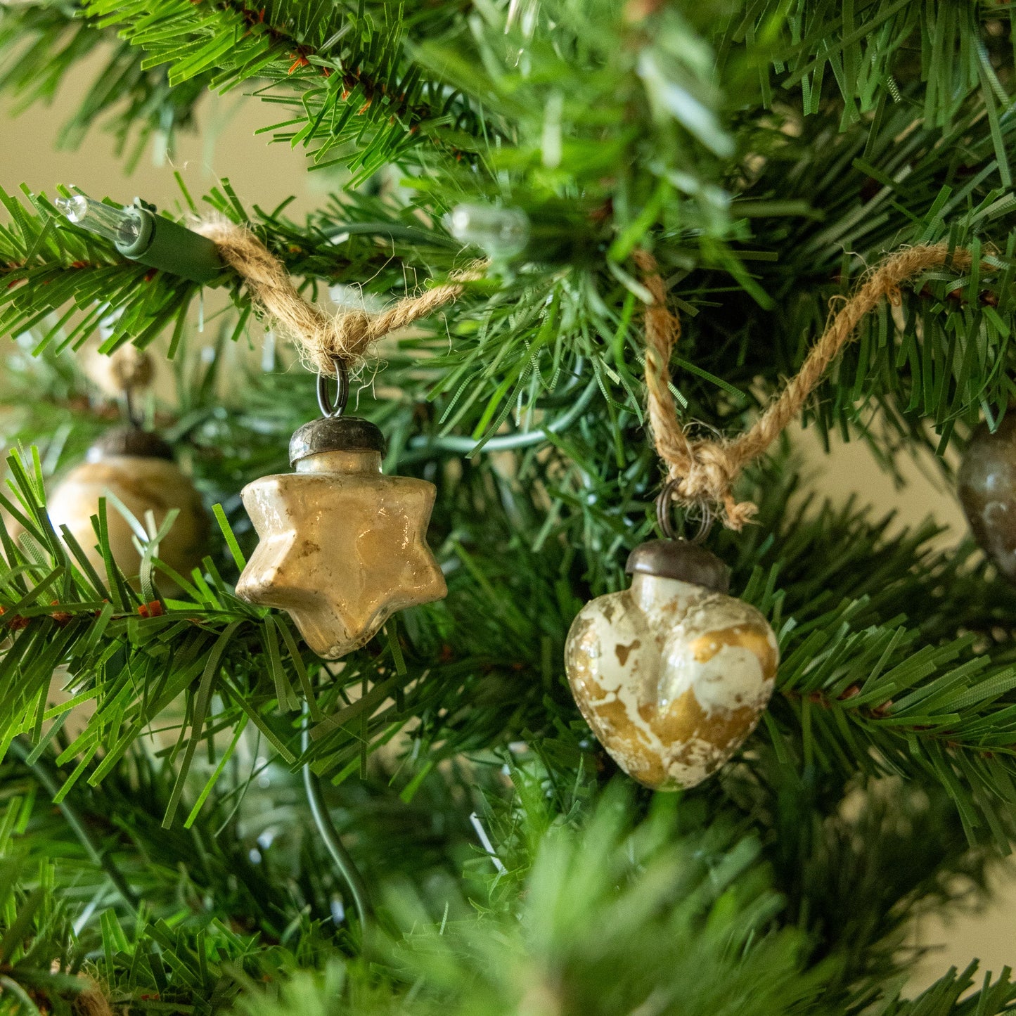 Taupe Ornament Garland