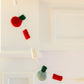 Multi Color Wool Pom Pom Garland