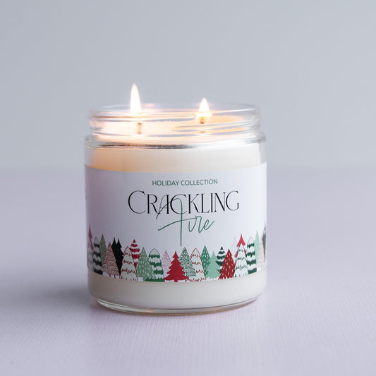 Crackling Fire Candle