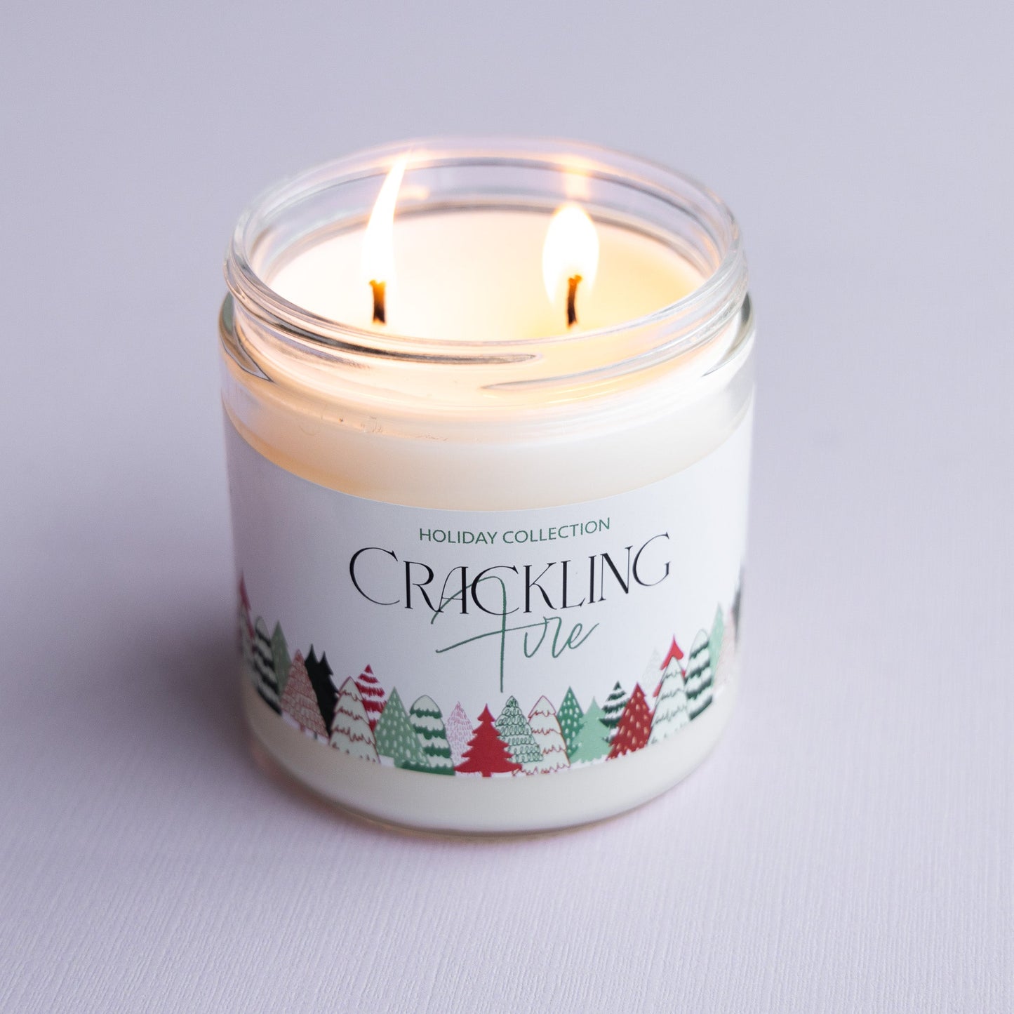 Crackling Fire Candle