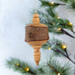 Wood Finial Ornament