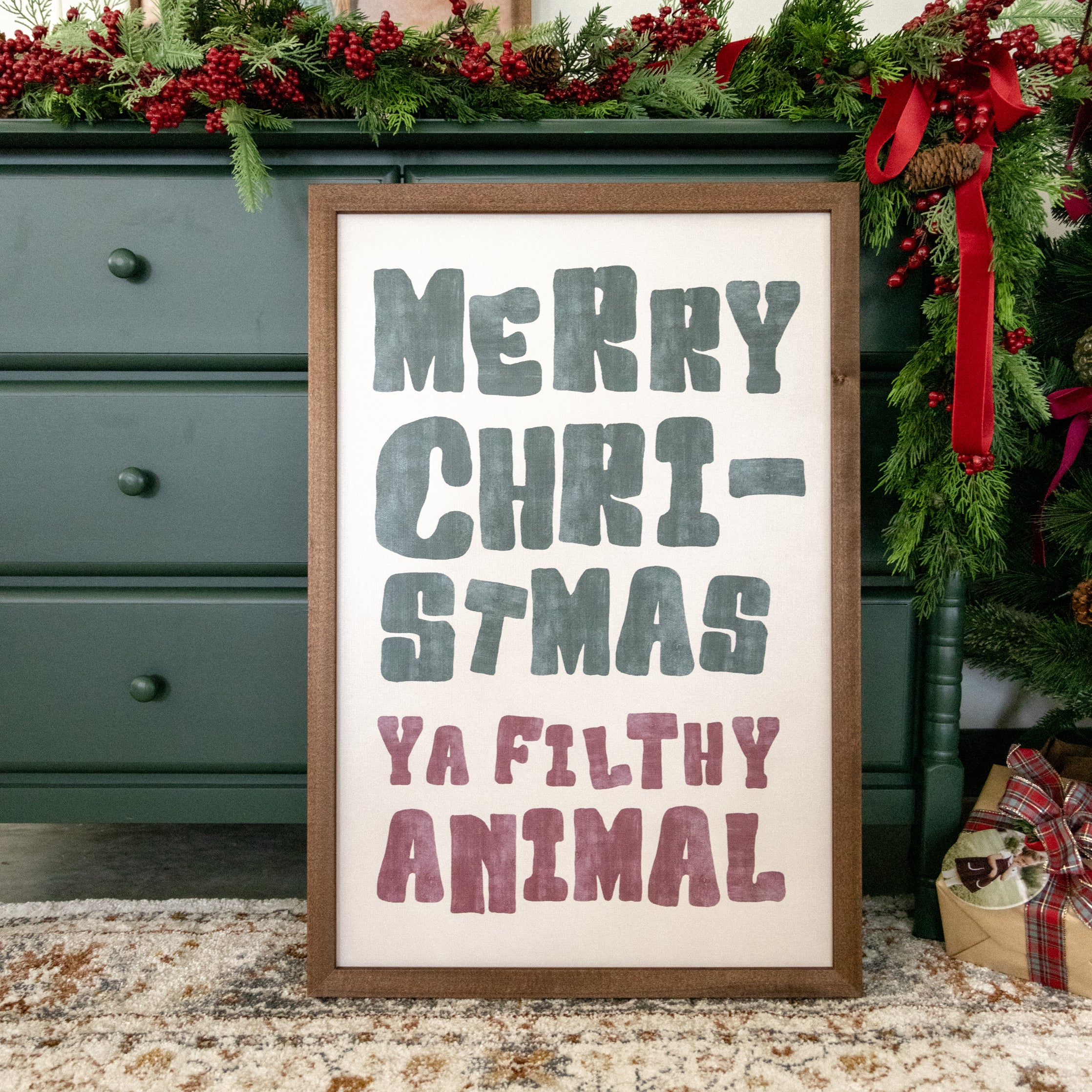 Smallwood Merry Christmas 2024 sign