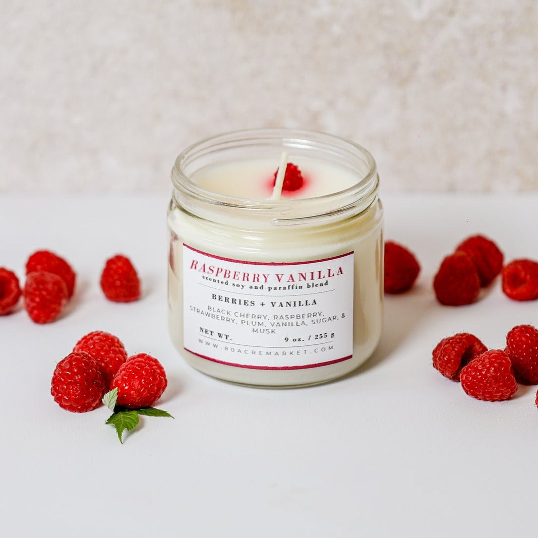 Raspberry Vanilla Candle