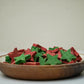 Red and Green Clay Stars