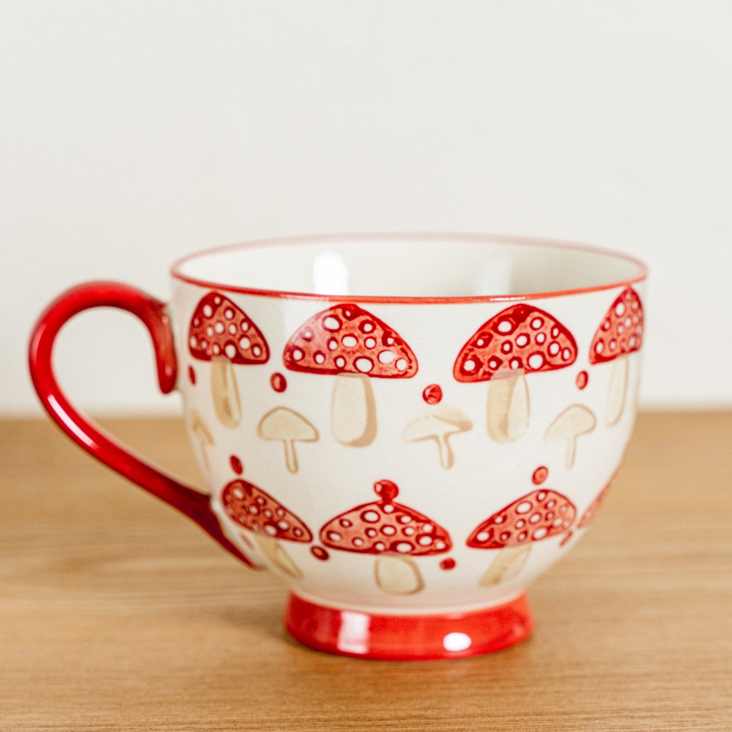 Seasonal Stamped Pattern Cafe Mug