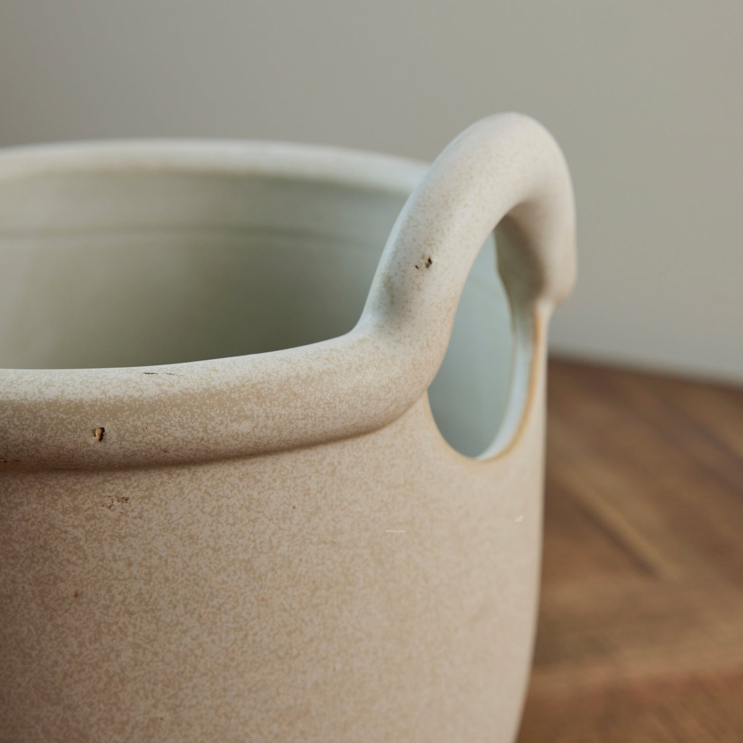 Stoneware Crock with Handles