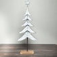 Tin Whitewash Christmas Tree