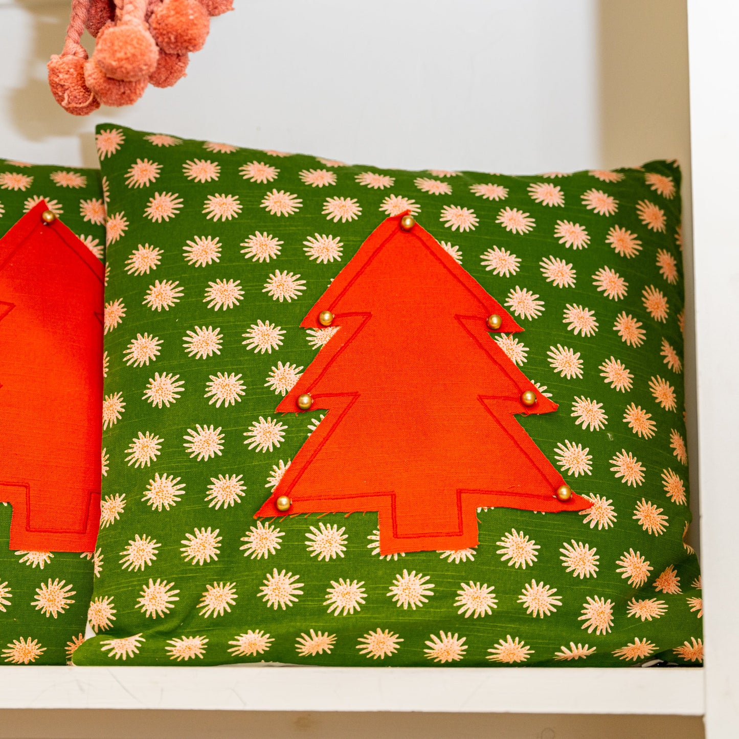 Tree Appliqué Pillow