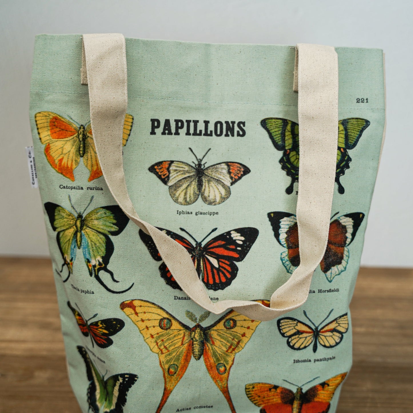 Vintage Butterfly Tote Bag