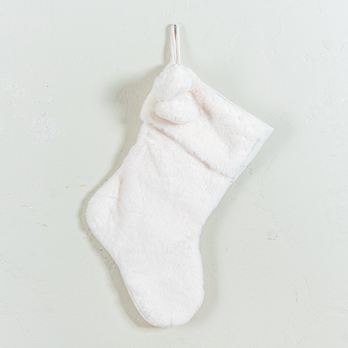 White Fur Stocking