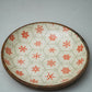 White Snowflakes Mango Wood Bowl