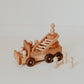 Wooden Fire Truck Toy