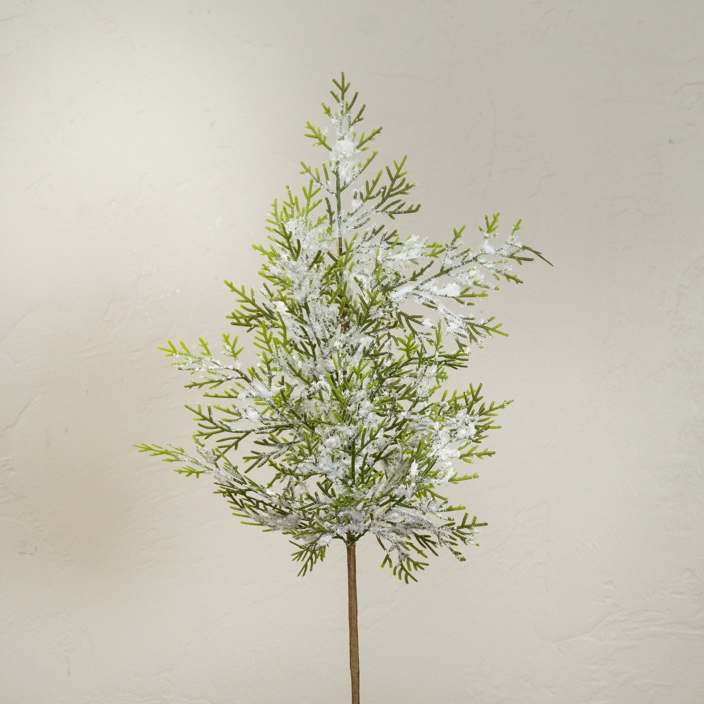 Flocked Fir Spray