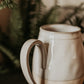 Stoneware Pitcher with Glaze