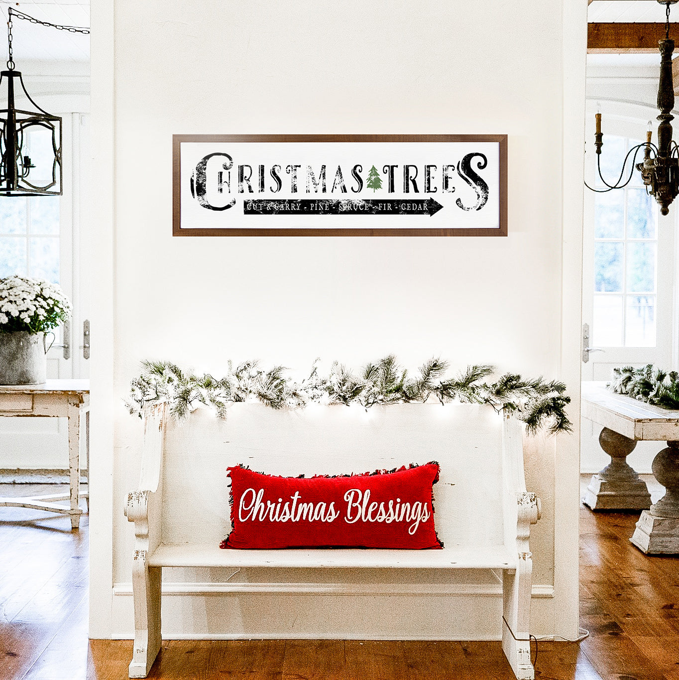 Smallwood Merry Christmas outlet sign